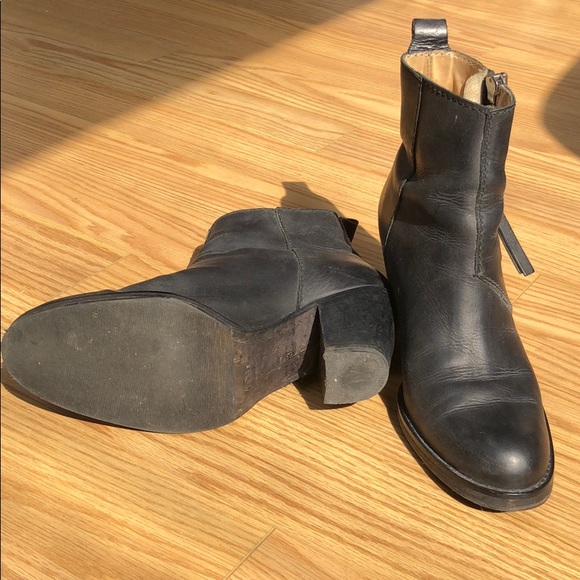 Acne Pistol Leather Boots - Picture 2 of 4